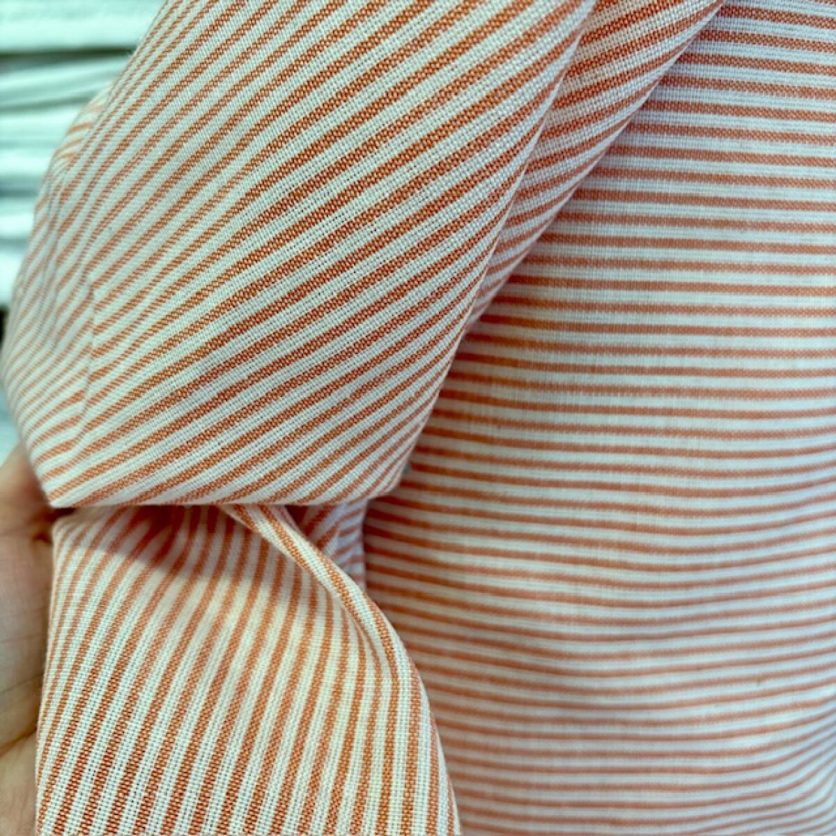 Lienzo rayado - Naranja 