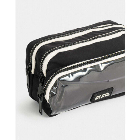 Cartuchera Con Bolsillo ''back To School'' Negro