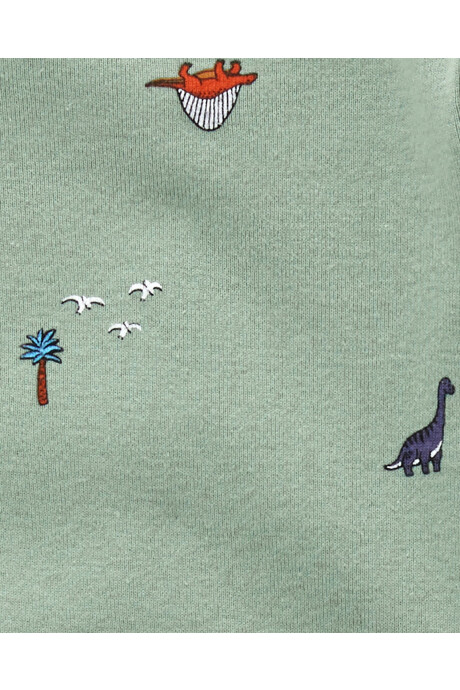 Set tres piezas de algodón, pantalón y bodies, diseño dinos Set tres piezas de algodón, pantalón y bodies, diseño dinos