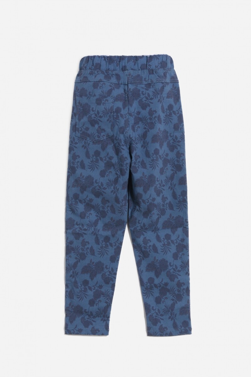 Jogger gabardina AZUL MARINO