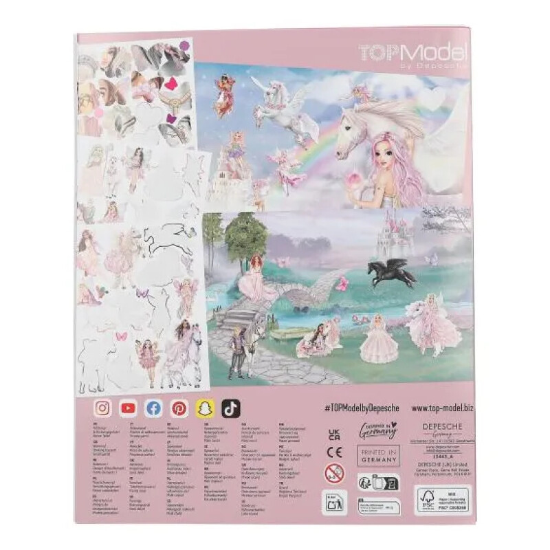 Stickers Top Model Viva Violet Stickers Top Model Viva Violet