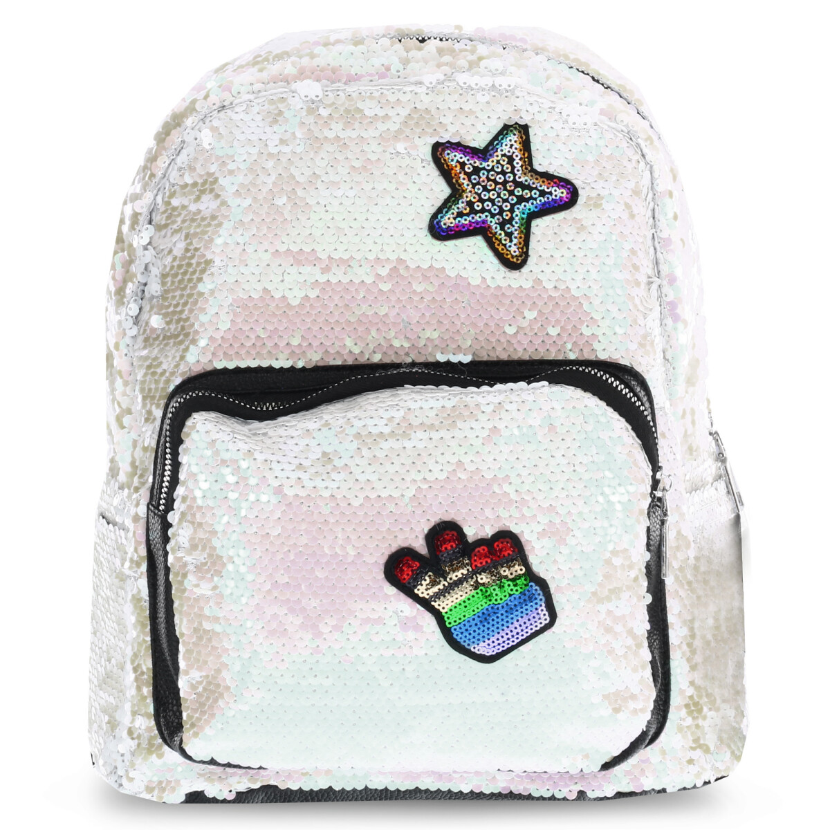 Mochila MINI Miss Carol - Rosado - Plateado 