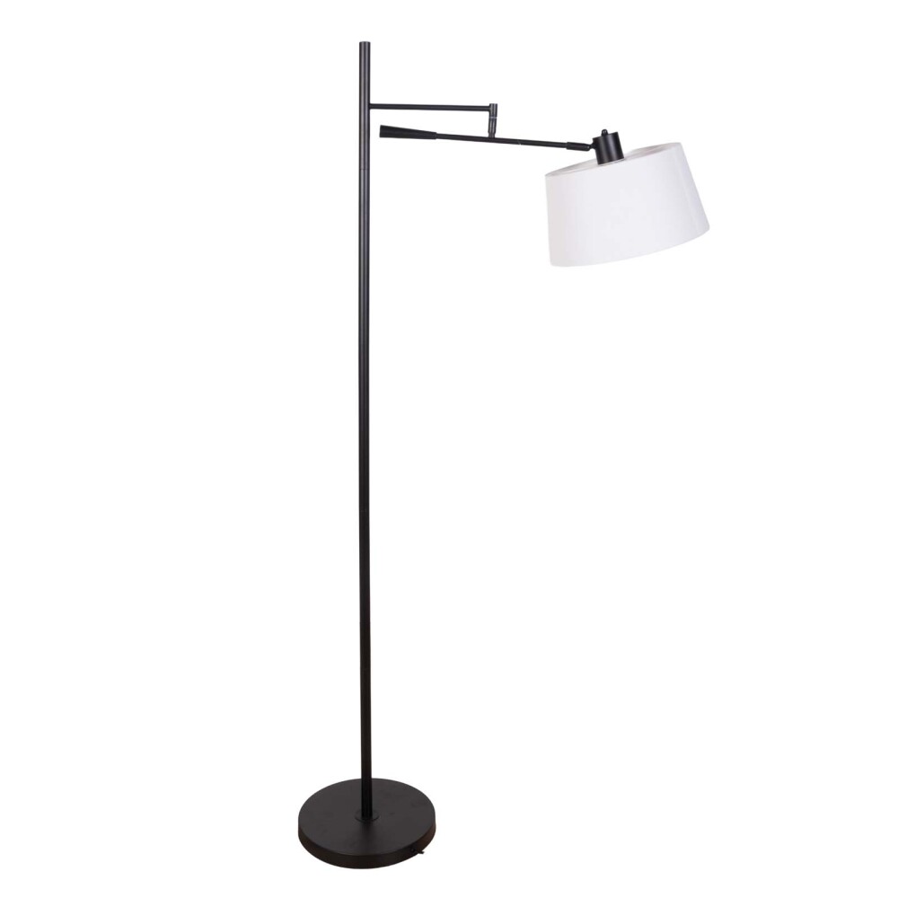 LÁMPARA DE PIE ML23461 NEGRO METAL ML234610