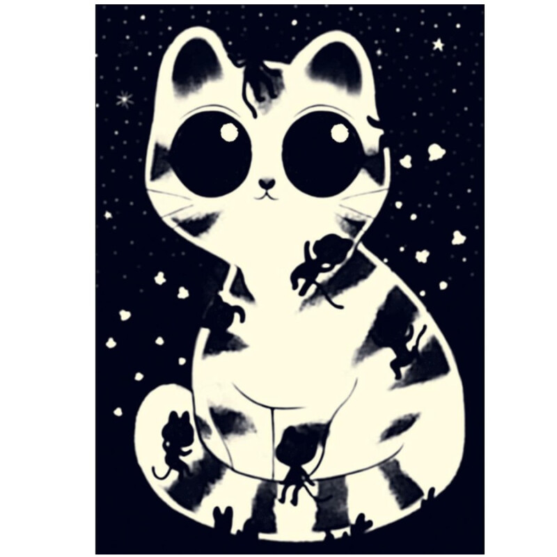 Puzzle Fosforescente De Gato 50 Piezas Djeco Puzzle Fosforescente De Gato 50 Piezas Djeco