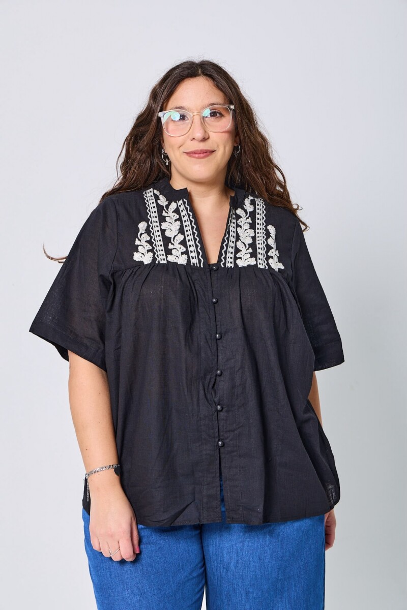 Blusa Yanina - Negro 