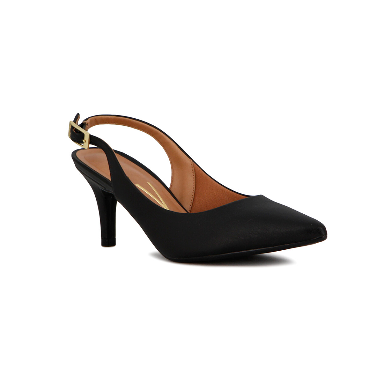 Zapato Vizzano Mujer Taco 7cm - Negro 