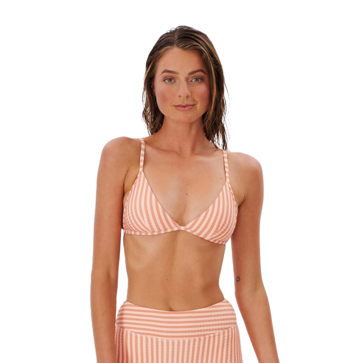 Bikini top Rip Curl Premium Surf Banded - Peach 