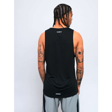 Remera Musculosa Bolt de Hombre Negro