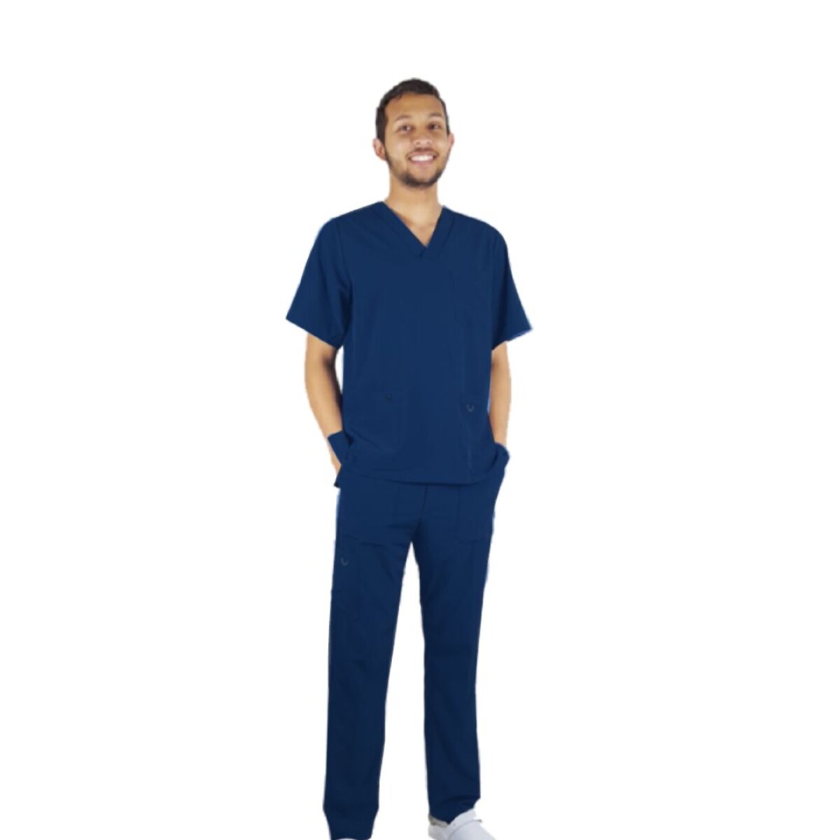 Set Médico Elastizado Unisex 2 Piezas - Azul marino 