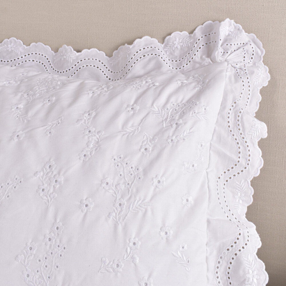 Edredon Col.Finezza Arlo Blanco Queen