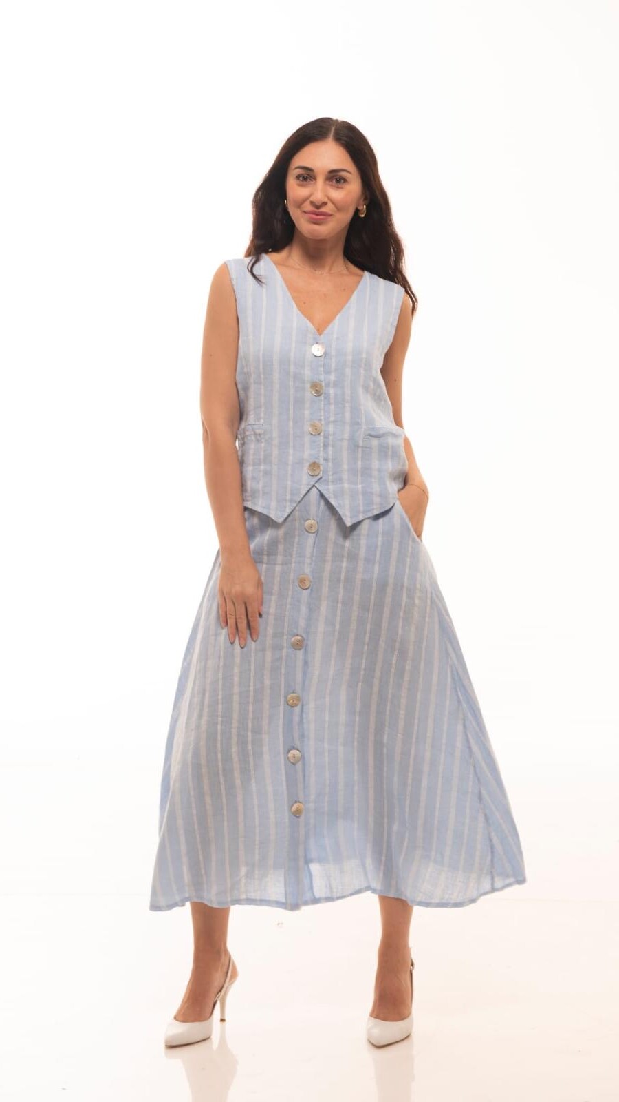 Falda Calabria Celeste