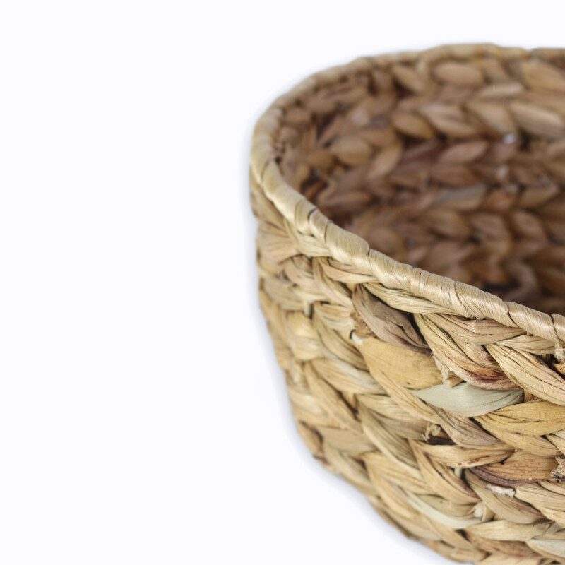 CESTA RED DE YUTE 28X28X14CM MED Unica