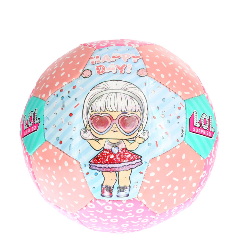 Pelota Disney Lol Surprise Rosa - Celeste - Verde Agua