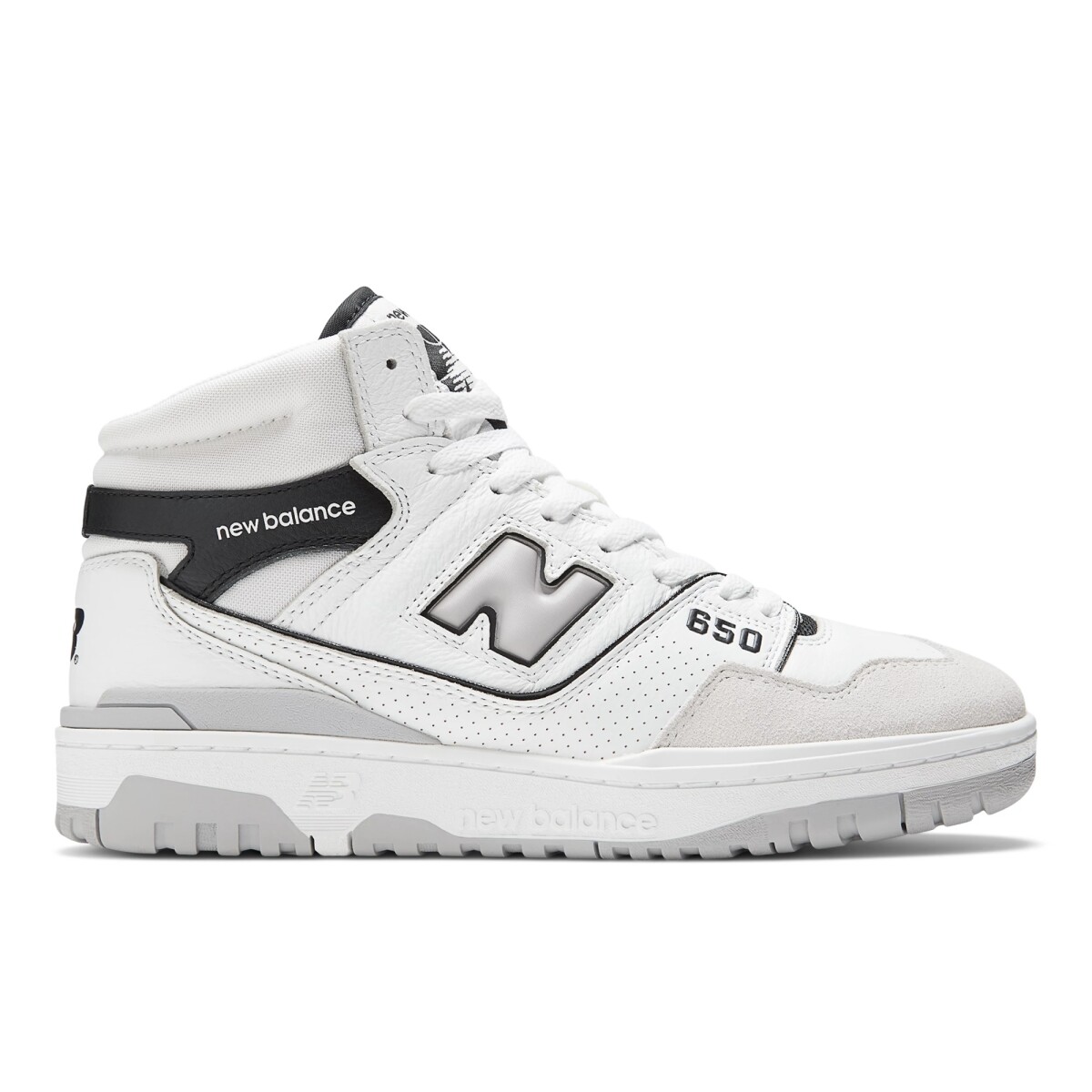 Championes New Balance Unisex - 650 - BB650RWH - WHITE 