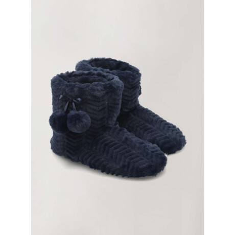 Bota textura Azul