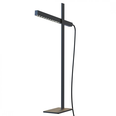 Portátil led plegable 8w 60cm Negra