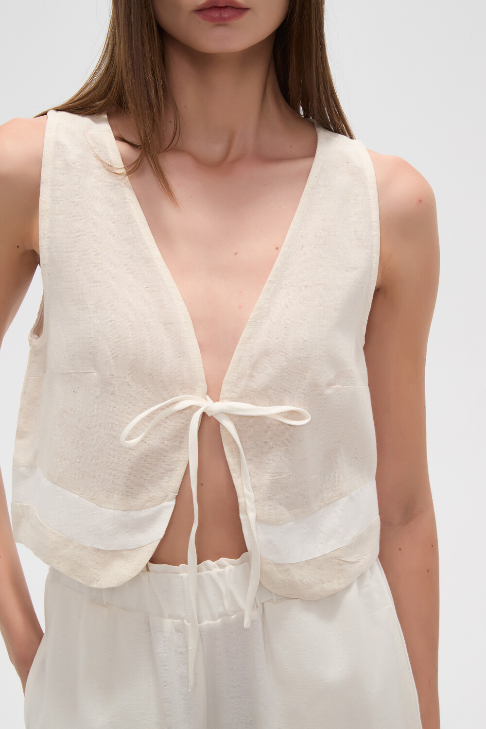 Chaleco Grana Estampado 1