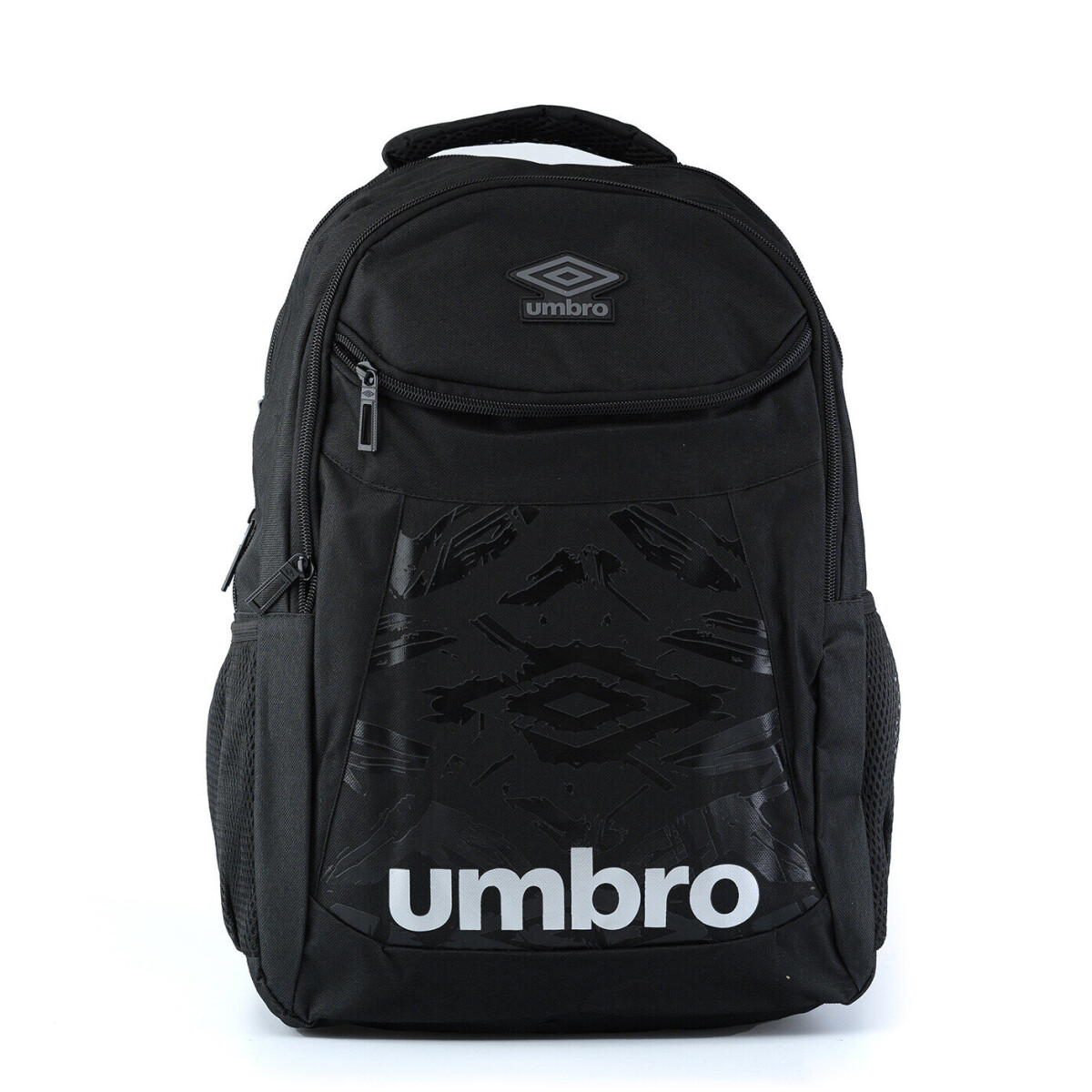 Mochila Umbro Small Pattern - Negro - Plateado 