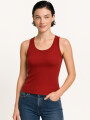 Musculosa Airi Bordeaux