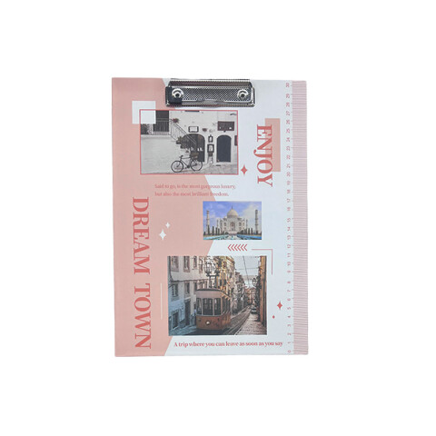 Portapapeles con ciudades estampadas (OW476) Portapapeles Con Ciudades Estampadas (ow476)