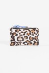 Monedero de tela animal print