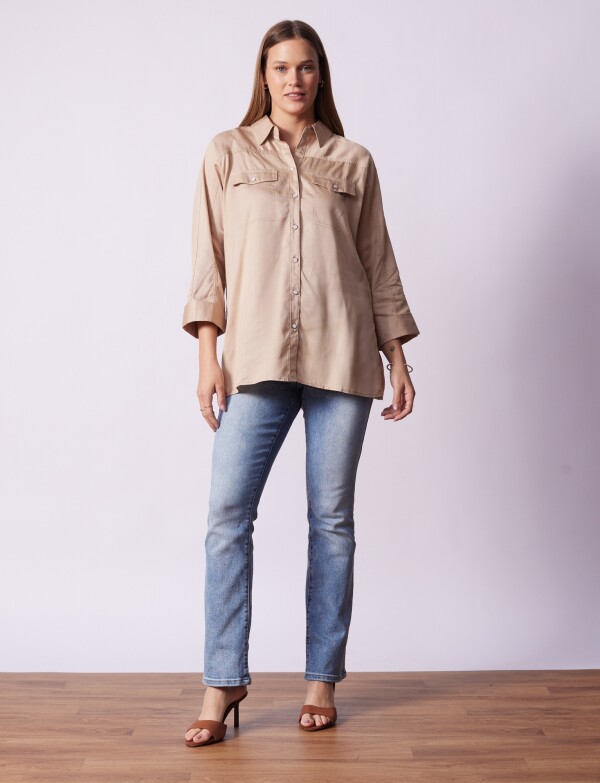 Camisola Tencel BEIGE