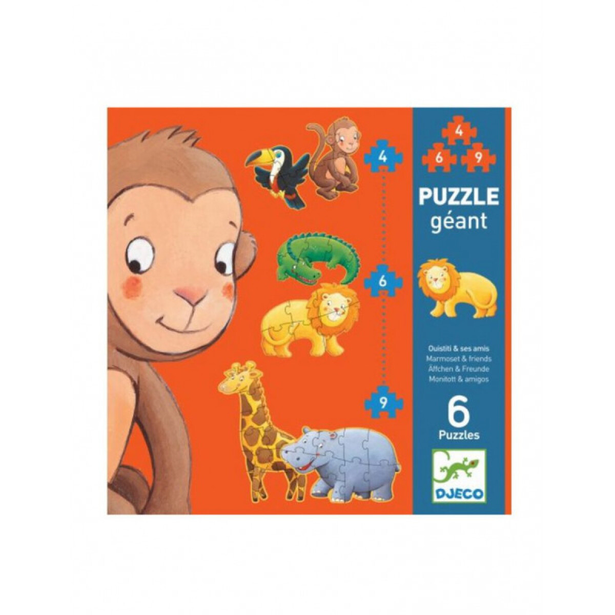 PUZZLE DJECO 7114 - UNICO 