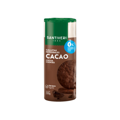 Galletas De Cacao Sin Azúcar Santiveri Gall Choco S/azucar Santiveri