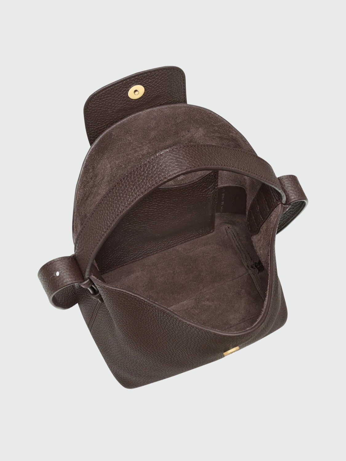 LONGCHAMP - LE CADENCE, CARTERA BUCKET S Negro Estampado