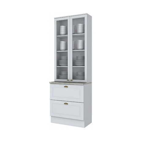 ARMARIO DE COCINA 72 CM MDF BLANCO AMERICANA