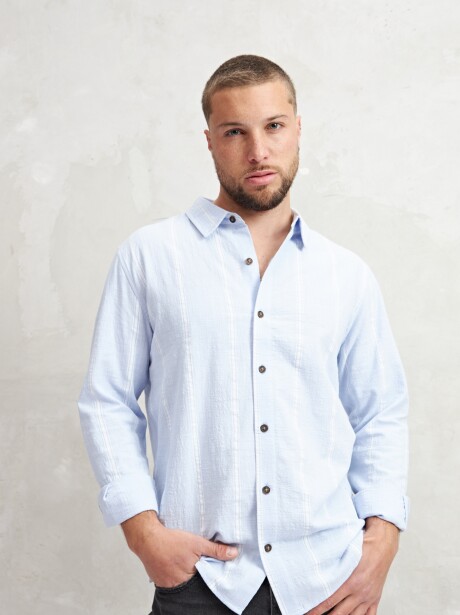 CAMISA BRAD CELESTE