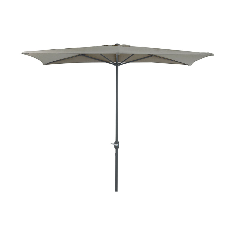 SOMBRILLA BALCÓN ALUMINIO NATURAL-BEIGE VENTO