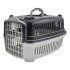 Transportadora Rígida Para Mascotas N3 Perro Gato Resistente Variante Color Gris