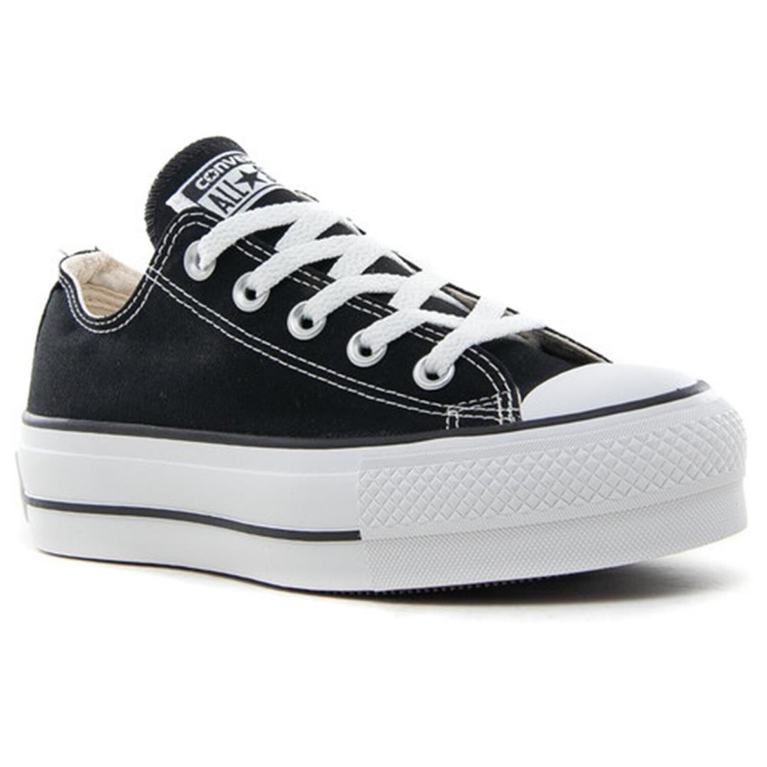 Championes Converse Plataforma 166585C BLACK BLACK WHITE Sportmarket