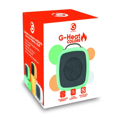 Calefactor Portátil Goldtech G-heat 220V VERDE