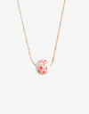 Cadena Corta con Dije Con Dijes Collar Con Dije Oriental - Dorado