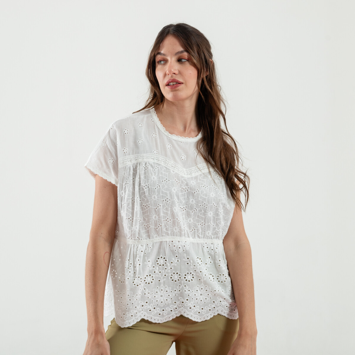 BLUSA AMELIA - CRUDO 