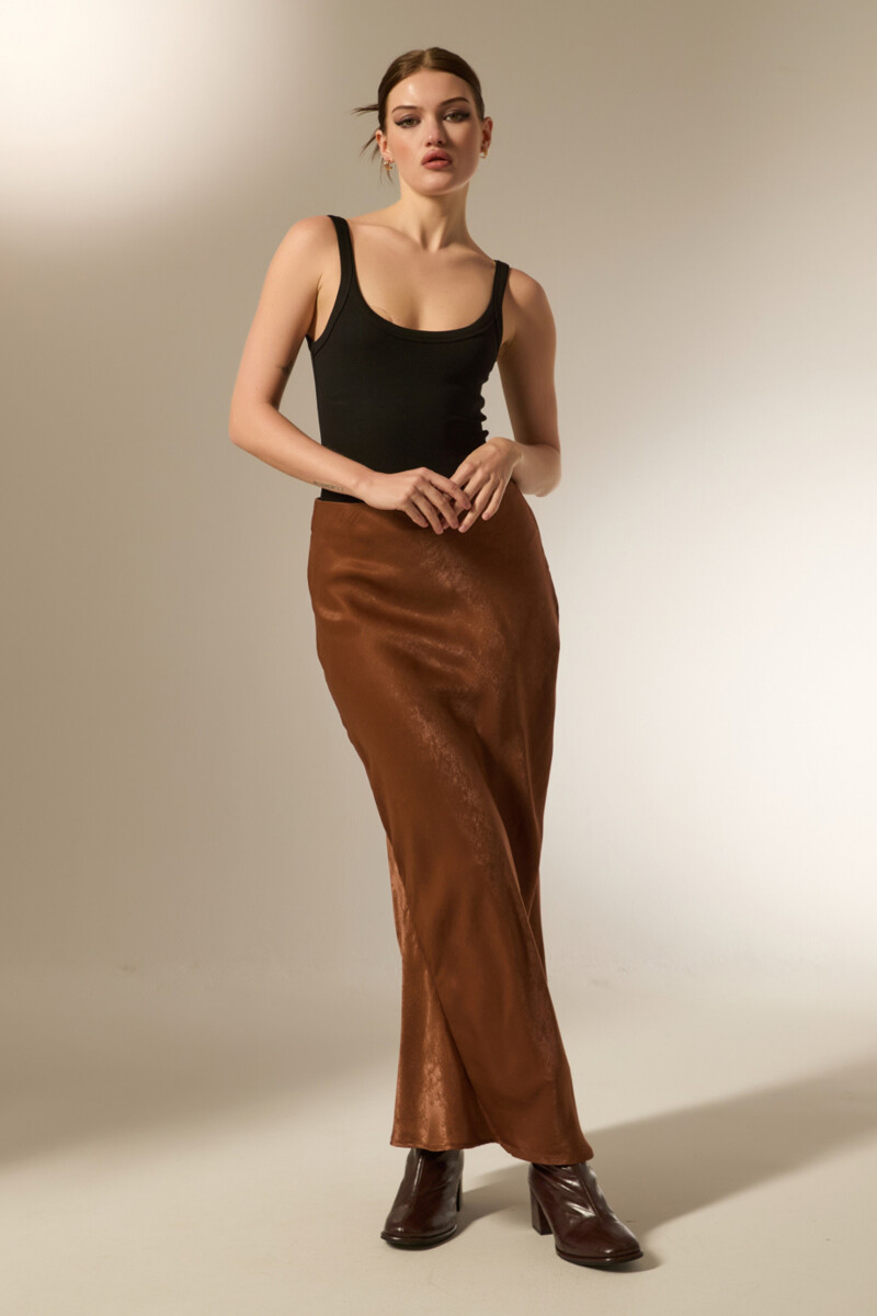 Falda Veylara - Marron 