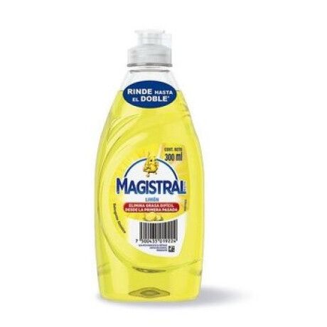 DETERGENTE LAVAVAJILLA MAGISTRAL 300 ML LIMON DETERGENTE LAVAVAJILLA MAGISTRAL 300 ML LIMON