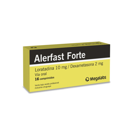 Alerfast Forte 16 comprimidos Alerfast Forte 16 comprimidos