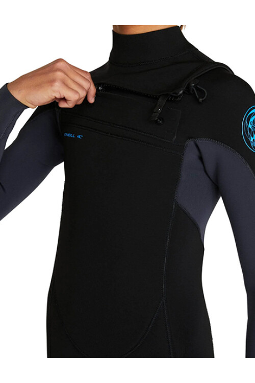 Defender Juvenil 4/3mm Full Wetsuit - Chest Zip - Negro Defender Juvenil 4/3mm Full Wetsuit - Chest Zip - Negro