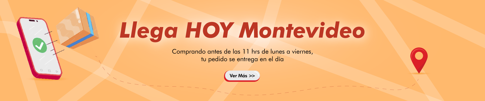 Envío Express en productos seleccionado antes 11hs