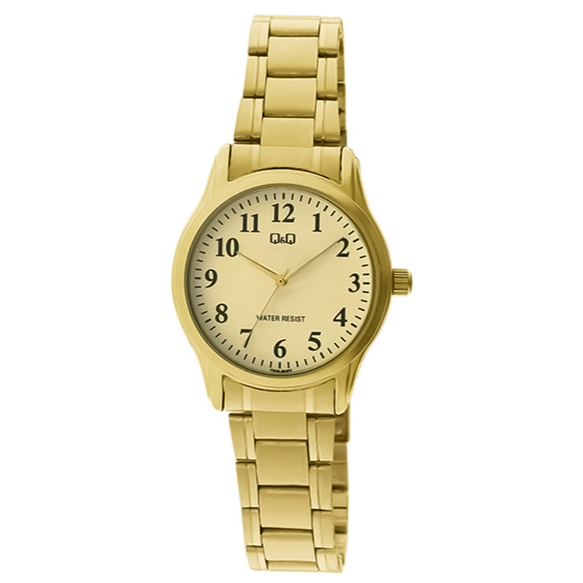 Reloj q&q quartz clearance water resist dorado