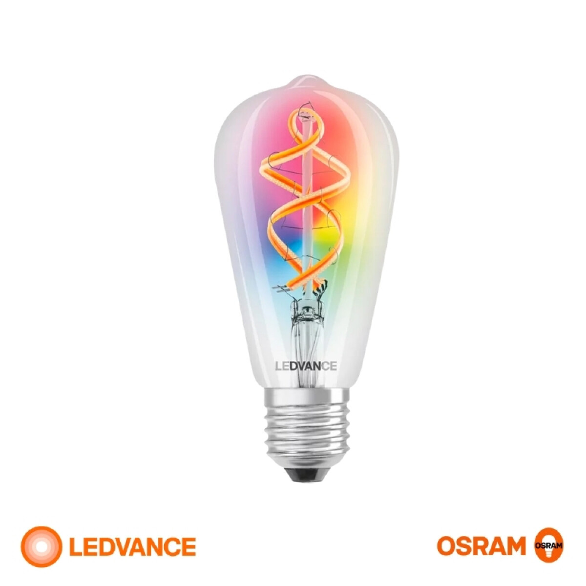 Lámpara LED Smart WiFi LEDVANCE OSRAM ST64 6W RGBW 