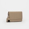 Morral Olivia En Cuero Graneado Vison