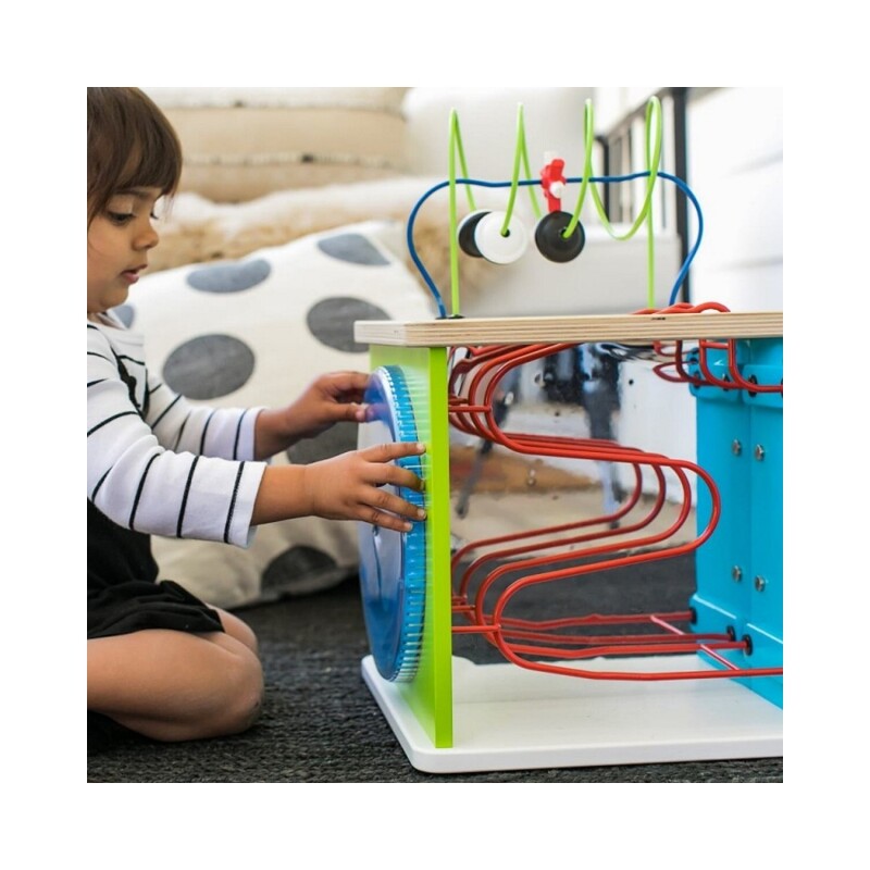 Cubo de actividades - Zig zag estación de innovación Hape Baby Einstein Cubo de actividades - Zig zag estación de innovación Hape Baby Einstein