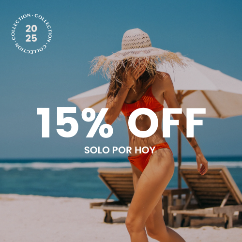15% OFF en todo el sitio!
