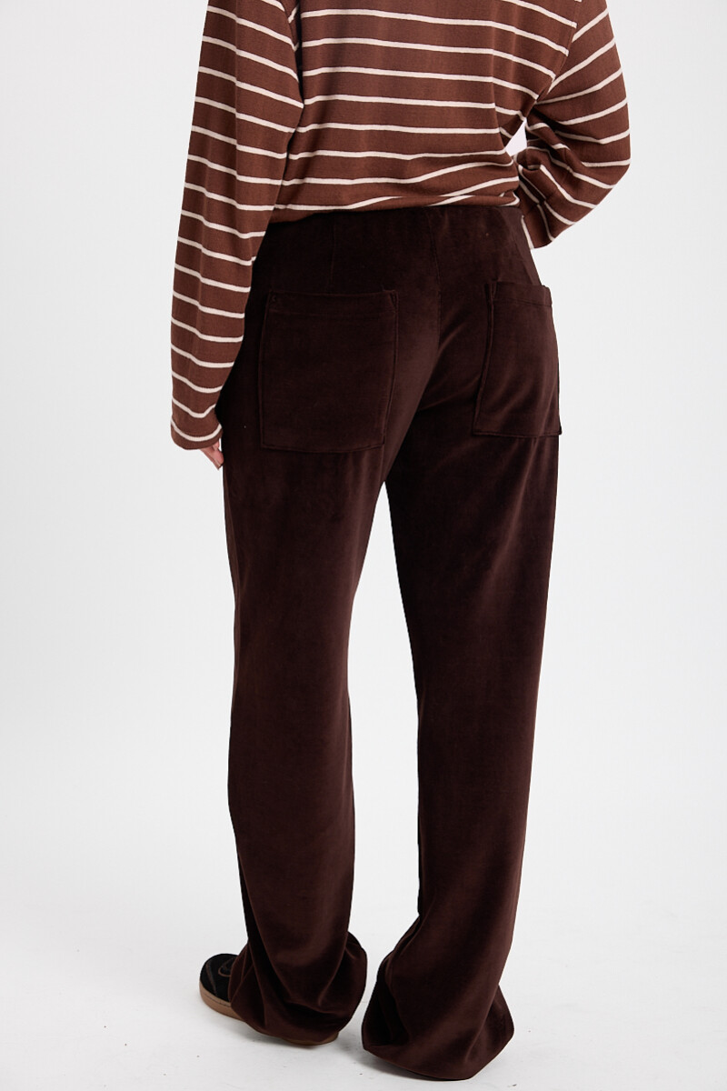 Pantalon Flex Marron
