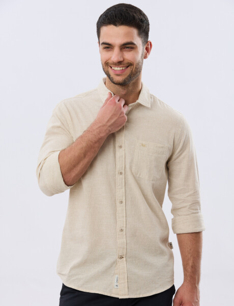 CAMISA LISA DE LINO Arena