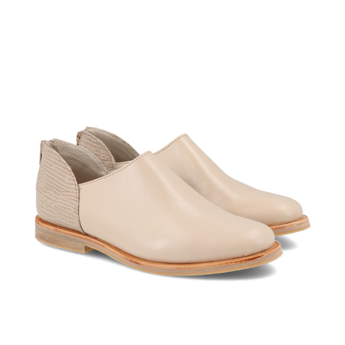 ZAPATO VENET - CUERO SOMMA - BEIGE 